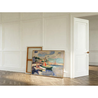 Port de Taarbæk - Edvard Munch | Reproduction Tableau Décoration murale affiche copie