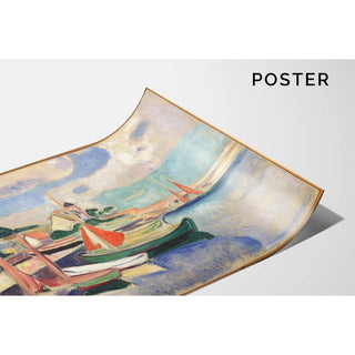 Port de Taarbæk - Edvard Munch | Reproduction Tableau Décoration murale affiche copie