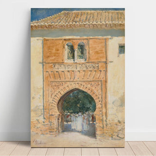Porte de l'Alhambra - Childe Hassam | Reproduction Tableau Décoration murale affiche copie