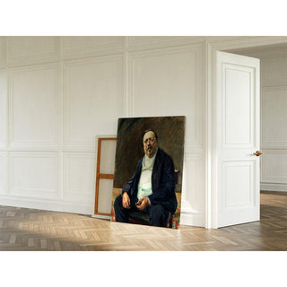 Portrait d'Alfred von Berger - Max Liebermann | Reproduction Tableau Décoration murale affiche copie