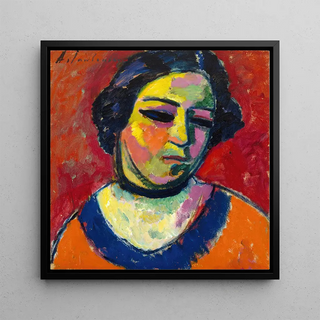Portrait d'une Femme - Alexej von Jawlensky