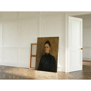 Portrait d'une Jeune Femme - Henri Lebasque | Reproduction Tableau Décoration murale affiche copie