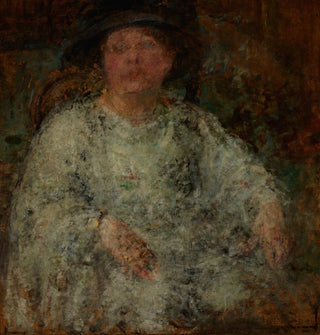 Portrait d'une dame avec des lunettes - Olga Boznanska