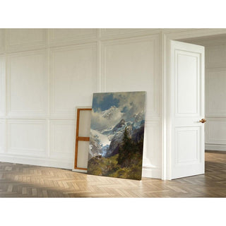 Portrait d'une jeune fille norvégienne - Edward Theodore Compton | Reproduction Tableau Décoration murale affiche copie