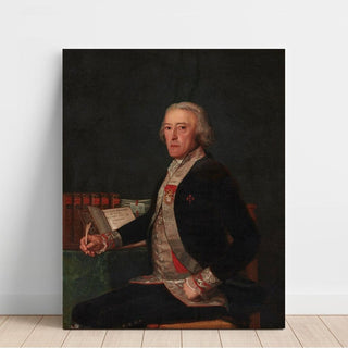 Portrait de Félix Colón de Larriátegui - Francisco de Goya | Reproduction Tableau Décoration murale affiche copie