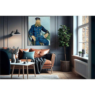 Portrait de Joseph Roulin - Vincent Van Gogh | Reproduction Tableau Décoration murale affiche copie