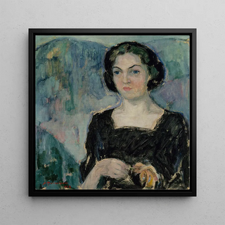 Portrait de Mme Bertha Stenman - Jalmari Ruokokoski