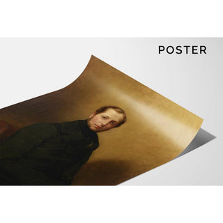 Portrait du comte Charles de Mornay - Eugène Delacroix | Reproduction Tableau Décoration murale affiche copie