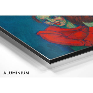 Portrait féminin - Karl Wiener | Reproduction Tableau Décoration murale affiche copie