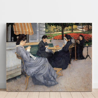 Portraits à la campagne - Gustave Caillebotte | Reproduction Tableau Décoration murale affiche copie