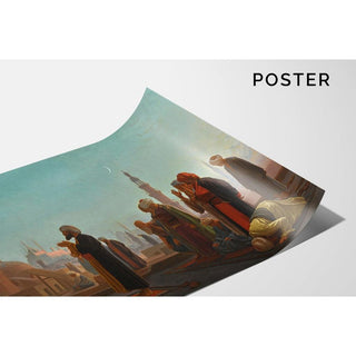 Prière du soir, Le Caire - Jean-Léon Gérôme | Reproduction Tableau Décoration murale affiche copie