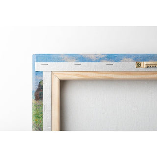 Promenade sur la falaise, Pourville de Claude Monet | Reproduction Tableau Décoration murale affiche copie