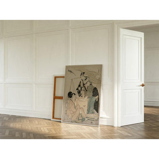 Province de Settsu Six rivières à la mode - Kitagawa Utamaro | Reproduction Tableau Décoration murale affiche copie