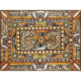 Riesen-Stadt, Waaben-Hall - Adolf Wölfli | Reproduction Tableau Décoration murale affiche copie