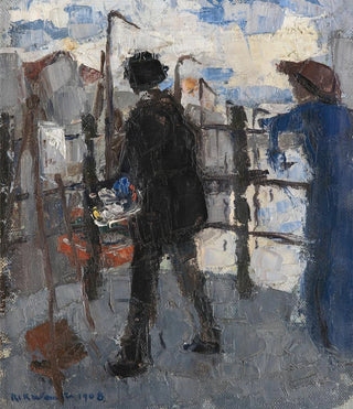 Rik Wouters - The Painter on the Hoogbrug in Mechelen.webp