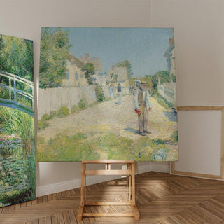 Rue de Gloucester - Childe Hassam | Reproduction Tableau Décoration murale affiche copie