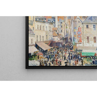 Rue de l’Épicerie, Rouen - Camille Pissarro | Reproduction Tableau Décoration murale affiche copie