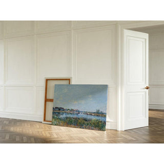 Saint-Mammès, Le Matin - Alfred Sisley | Reproduction Tableau Décoration murale affiche copie