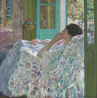 Salle jaune l'après-midi - Frederick Carl Frieseke