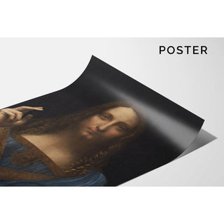 Salvator Mundi- Leonard de Vinci | Reproduction Tableau Décoration murale affiche copie