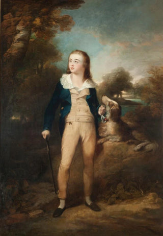 Sir Henry Raeburn - Master Cathcart y perro.webp