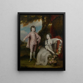 Sir Joshua Reynolds - George Capel Viscount Malden 17571839 and Lady Elizabeth Capel 17551834.webp