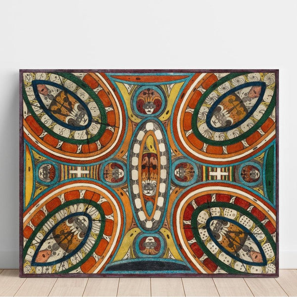Reproduktion av målningen Skt. Adolf, Ringen Hall - Adolf Wölfli