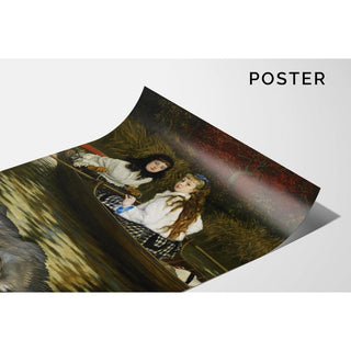 Sur la Tamise, un héron - James Tissot | Reproduction Tableau Décoration murale affiche copie