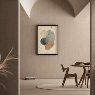 Tableau Bohème - Silhouette Éthérée | Reproduction Tableau Décoration murale affiche copie