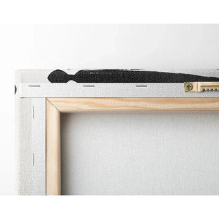 Tableau Décoratif – Silhouettes Unies | Affiche Abstraite Minimaliste Noir et Blanc | Poster Élégant de Groupe Humain Stylisé