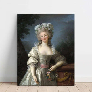 Tableau Madame du Barry - Elisabeth Louise Vigée Le Brun | Reproduction Tableau Décoration murale affiche copie