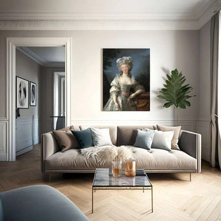 Tableau Madame du Barry - Elisabeth Louise Vigée Le Brun | Reproduction Tableau Décoration murale affiche copie