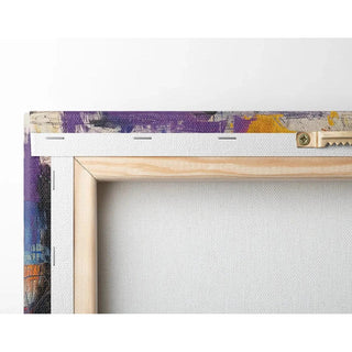 Tableau Street Art – Rage Chromatique | Affiche Urbaine Colorée et Émotionnelle | Poster Portrait Abstrait Moderne