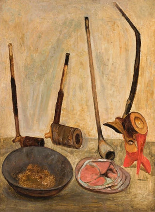 Tadeusz Makowski - Martwa natura z fajkami.webp