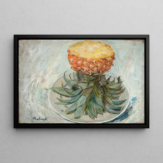 Tadeusz Makowski - Pineapple on a plate.webp