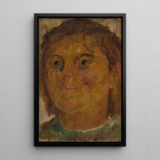 Tadeusz Makowski - Portrait study of a little girl.webp