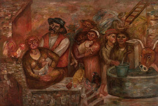 Tadeusz Makowski - Villagers.webp