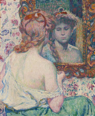 Theo van Rysselberghe - Femme au miroir.webp