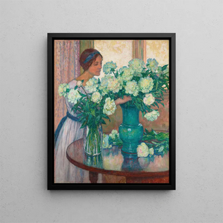 Theo van Rysselberghe - Les Pivoines blanches.webp