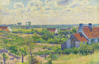 Theo van Rysselberghe - Paysage Avec Maisons.webp
