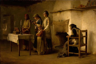 Theodoros Ralli - Praying before the communion at Megara.webp