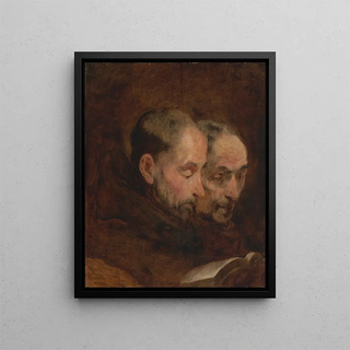 Thomas Gainsborough - A Copy after a Painting Traditionally Attributed to Van Dyck of Two Monks Reading.webp