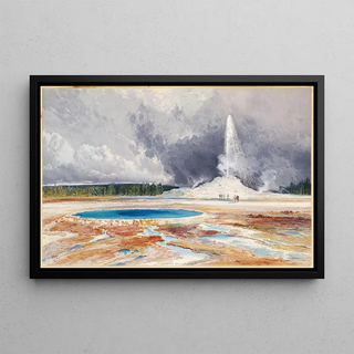 Thomas Moran - Old Castle Geyser.webp