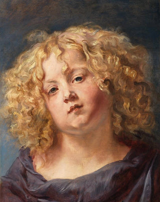 Thomas Willeboirts Bosschaert - Study of a Boys Head.webp