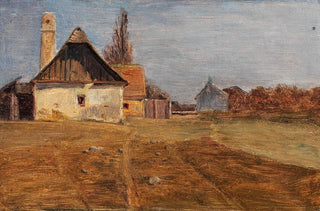 Tina Blau - A Scene in Mannswrth on the Danube.webp