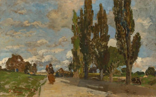 Tina Blau - A Street in Rothenburg.webp