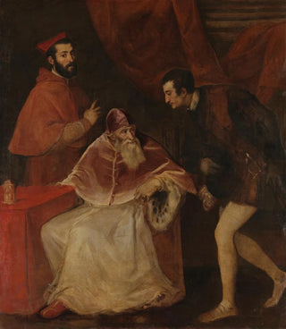 Titian - Pope Paul III and His Grandsons.webp