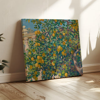 Konsttryck | Citronträd i La Mortola - Theo van Rysselberghe