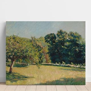 Un Jardin à Trouville - Gustave Caillebotte | Reproduction Tableau Décoration murale affiche copie