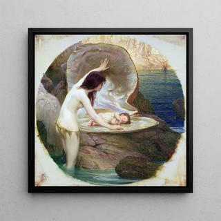 Herbert James Draper - A Water Baby.webp